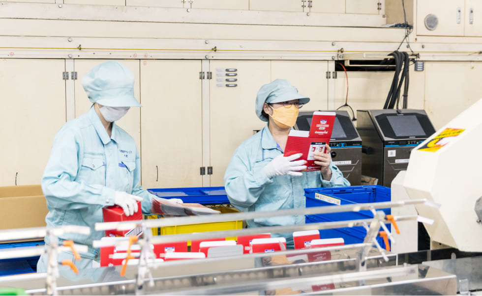 安心品質を支える技術力と丁寧な工程管理