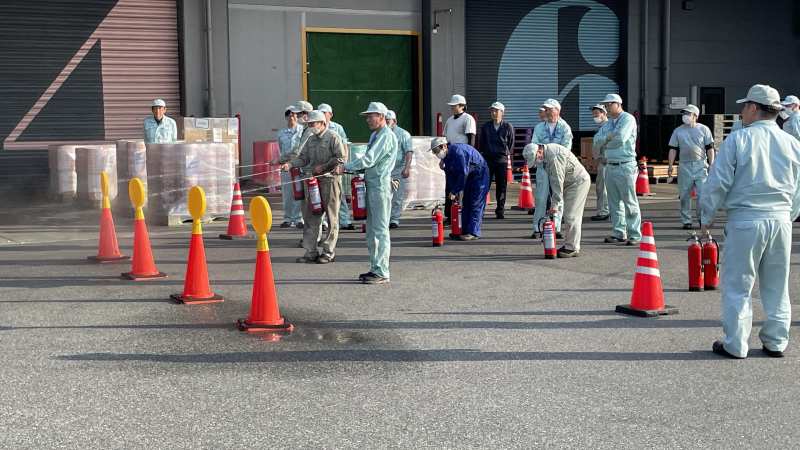 【社内イベント】 消防訓練(三田工場・藤岡工場)