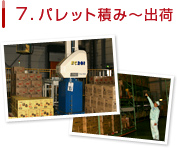 7.パレット積み～出荷
