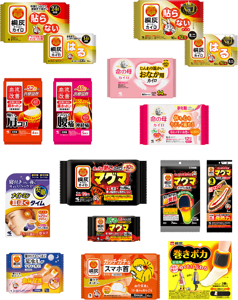 製品情報｜桐灰小林製薬株式会社